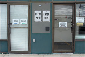 The Welcome Center in Des Moines, Iowa
